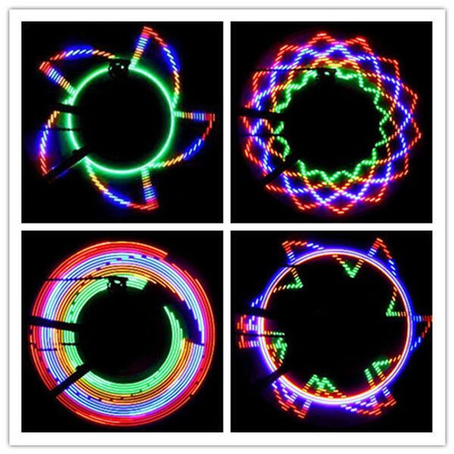 Цветна 16 LED светлина на джантата 1