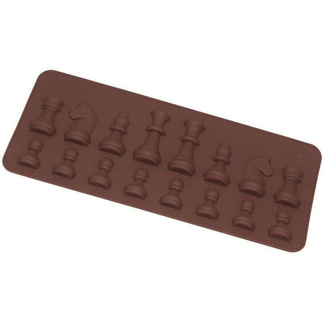 Silicone mould Chess 1