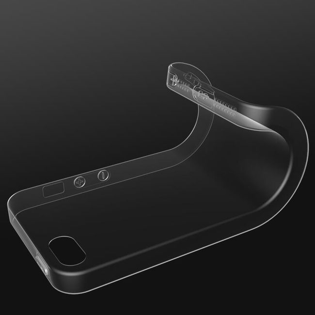 Transparentné zadný kryt pre iPhone 5 5 SE 1