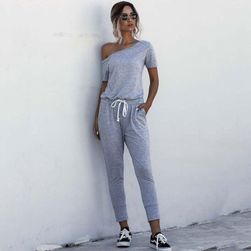 Rompers 2021 Summer new Women Casual Loose Chiffon Jumpsuit Athjir