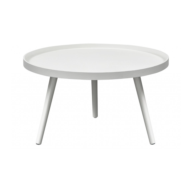 Bílý lakovaný konferenční stolek 60 cm ZO_260232 1