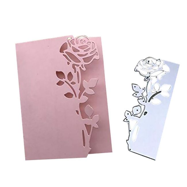 Scrapbooking sablon Rose 1