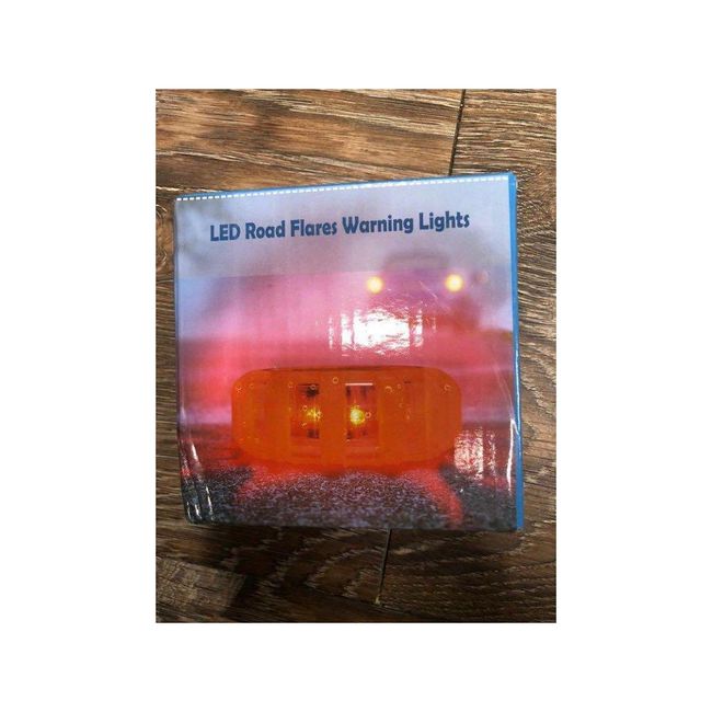 LED közúti jelzőfények villogó figyelmeztető lámpa - 2 db ZO_261648 1