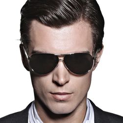 Модерни мъжки слънчеви очила - комбинация от цветове