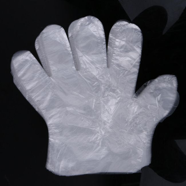Zestaw jednorazowych rękawiczek - 100 szt 1