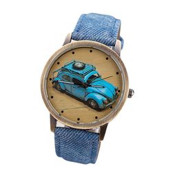 Zegarek z samochodem - VW BROUK