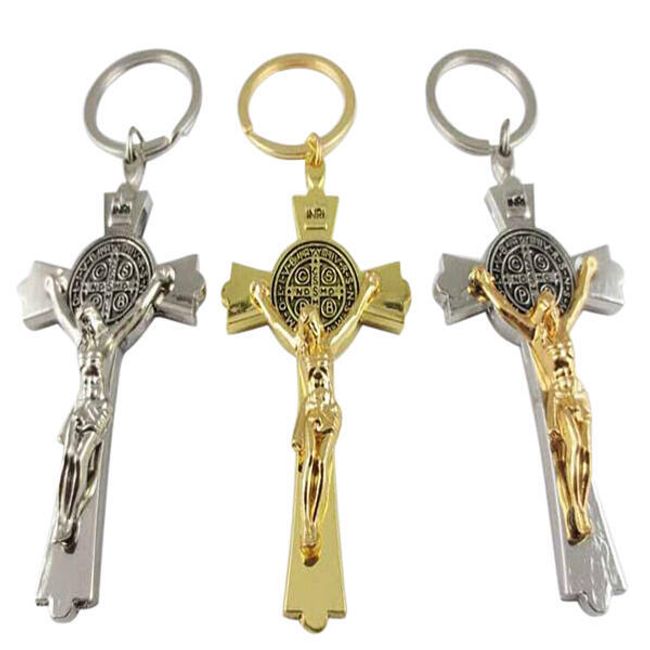 Přívěsek na klíče - Ježíš na kříži 1