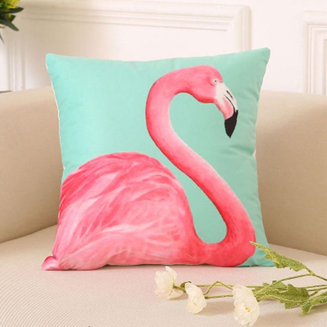 Párnahuzat flamingókkal - 13 változat 1