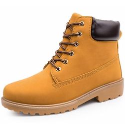 Unisex členkové zimné topánky - 5 farieb Žltá - 45, Veľkosti obuvi: ZO_236613-45