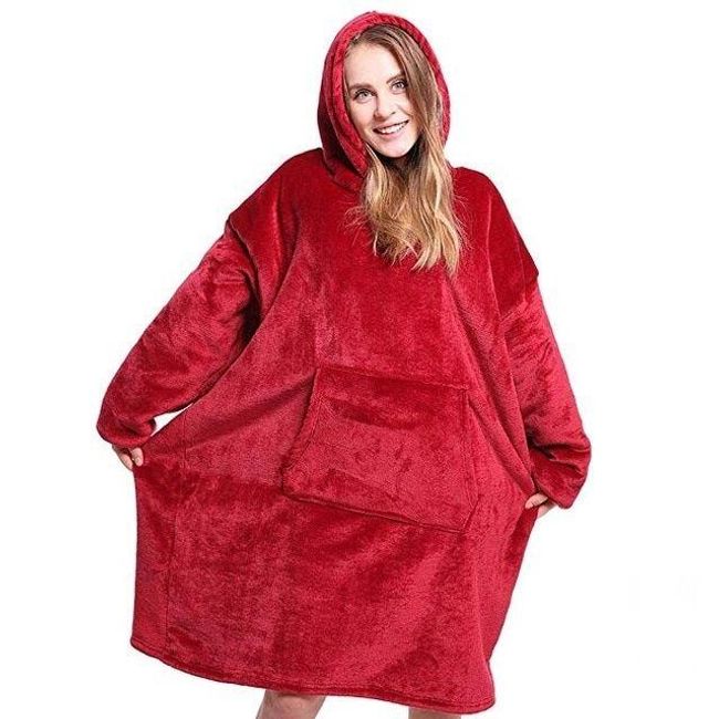 Blanket with sleeves and a hoodie Conrad 1