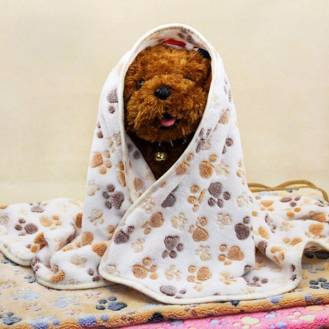Одеяло за кученца - 3 цвята 1