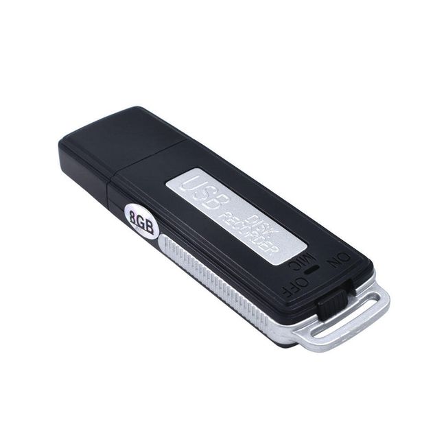 USB flash disk v černé barvě - 8GB 1