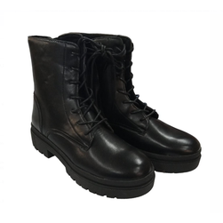 Дамски боти до глезена - черни, Размери на обувките: ZO_270953-39