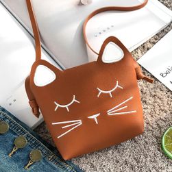 Dětská crossbody kabelka kočička - 6 barev