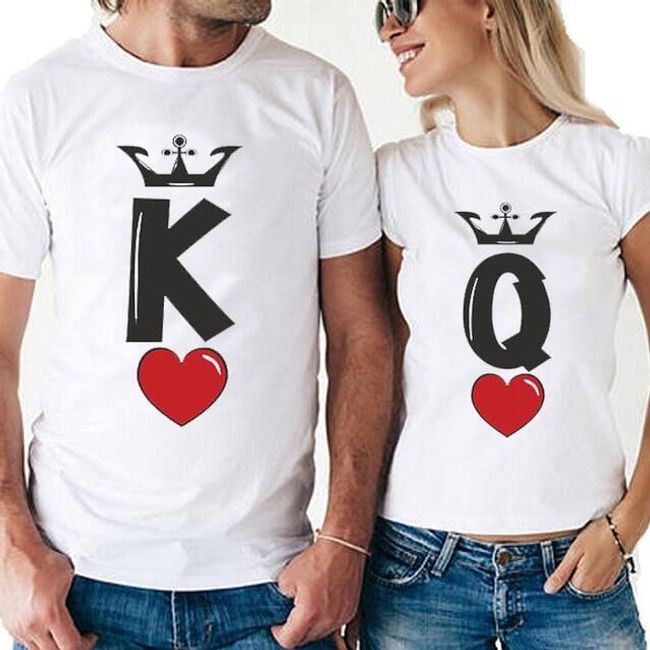 Tricou pentru cupluri Valentine 1