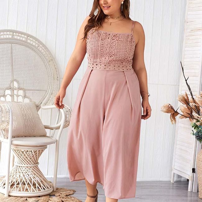 Women's plus size jumpsuit TF6690 1