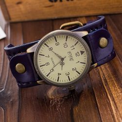 Unisex hodinky ve vintage stylu