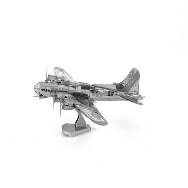 Kovové 3D puzzle - Bombardér B17 1