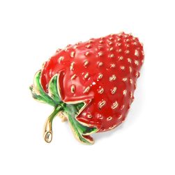 Dámská brož Strawberry