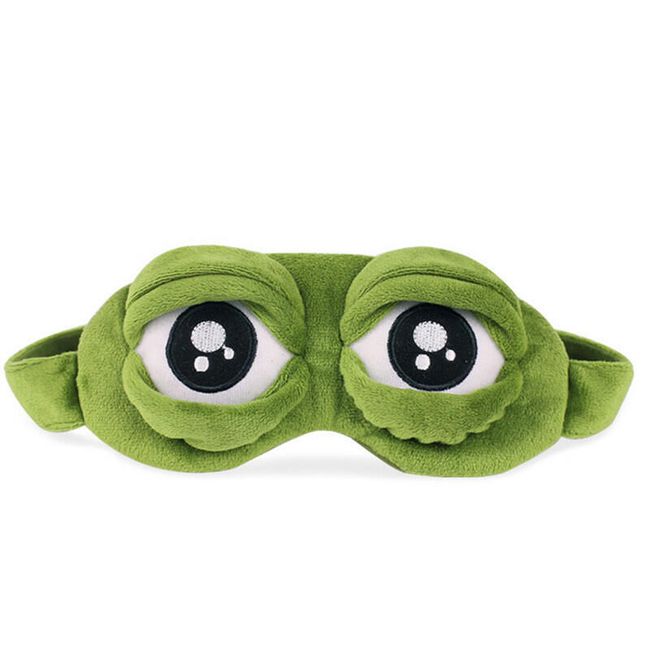 Páska cez oči na spanie - žabie oči 1