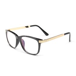 Stylowe okulary dla sekretarki w stylu vintage - 3 kolory 