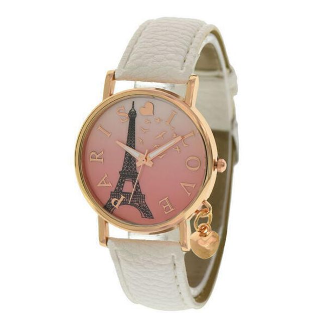 Elegantní dámské hodinky s motivem Paříže 1