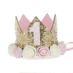 Rojstnodnevna krona za male princeske - 6 variant