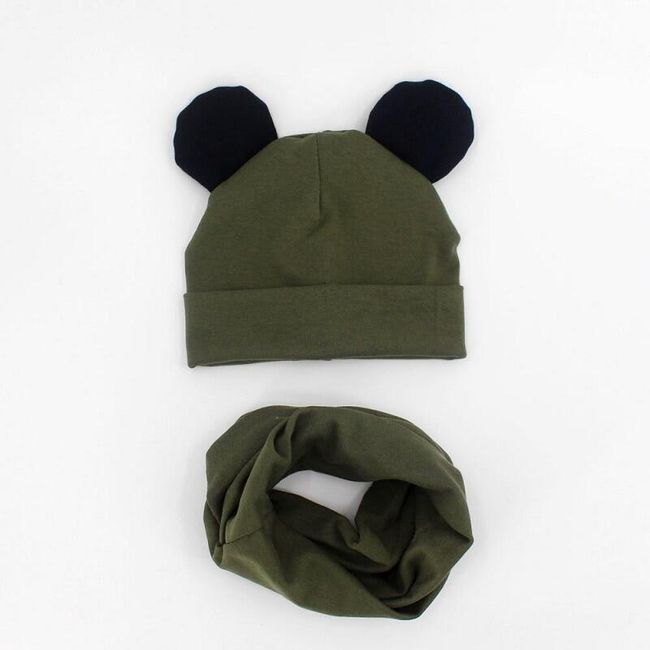 Kids hat and infinity scarf FG48 1