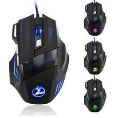 Ergonomicky tvarovaná herní myš - optická technologie