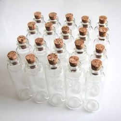 Dekoratív kívánság üveg  - 20 darab