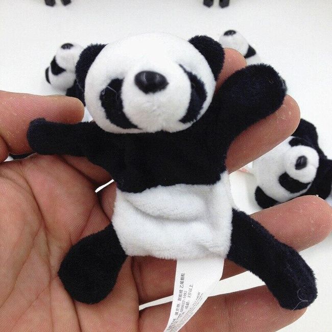 Magnetic plush toy - panda LM099 1