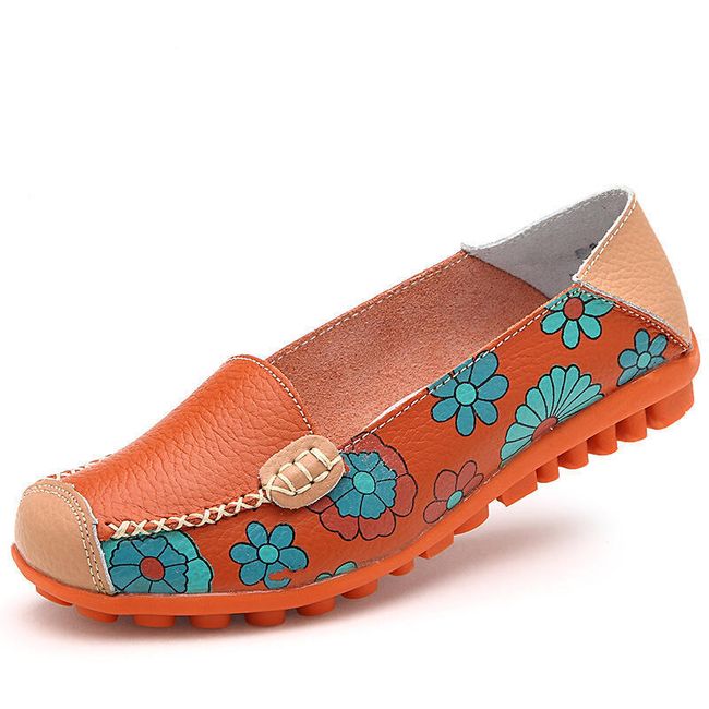 Dámské boty s květinami - 4 barvy 1