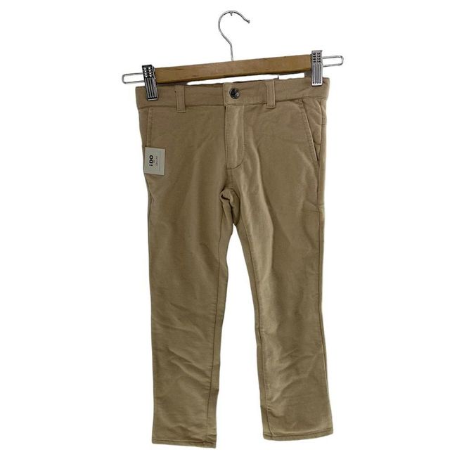 Dětské kalhoty IDO, béžové, s kapsami, se zapínáním na zip, Velikosti DĚTSKÉ: ZO_76923c5c-a920-11ed-a885-9e5903748bbe 1