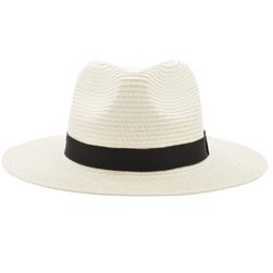 Дамска сламена шапка - 5 цвята