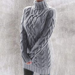Дамска рокля в дизайн на пуловер Sanja