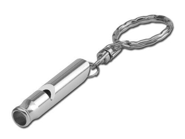 Bezpečnostní píšťalka - přívěsek na klíče 1