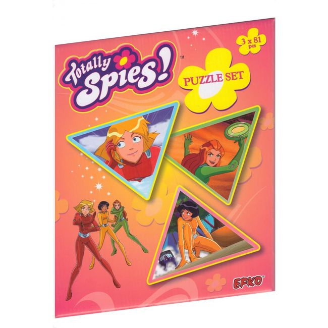 Totally Spies špionky - puzzle 3x 81 dílků ZO_9968-M5737 1