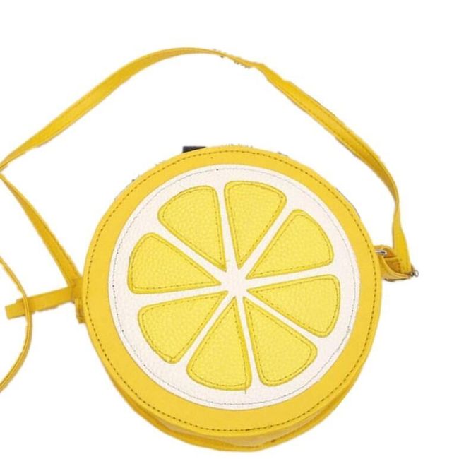 Mini kabelka v tvare citróna 1