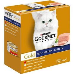 Gourmet Gold Mltp konz. kočka paštiky 8x85g ZO_98-1E4041