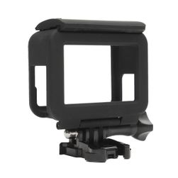 Ochranný rám pro GoPro Hero 5 s úchytem - černá barva