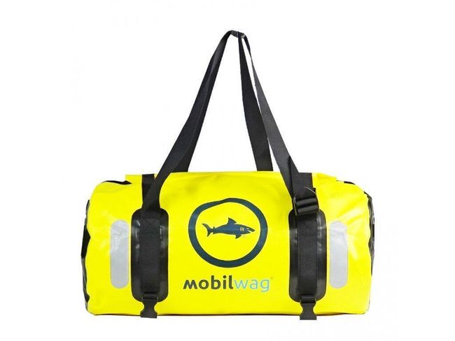 Непромокаема овална чанта mobilwag - дакел жълт 1