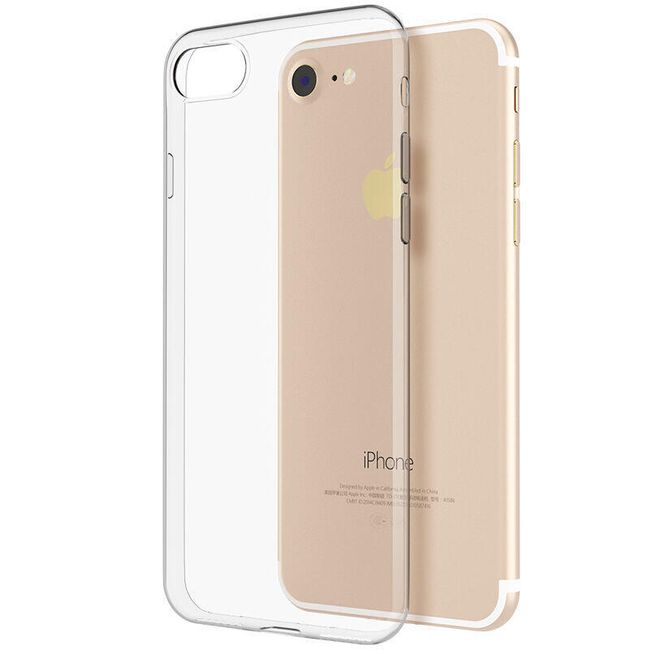 Ultra-tenké silikonové pouzdro pro iPhone řady 5, 6, 7 1