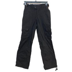 Дамски панталон с джобове - черен, размери XS - XXL: ZO_342da634-209a-11ee-bde7-9e5903748bbe
