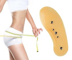 Acupressure insoles for weight loss support T77