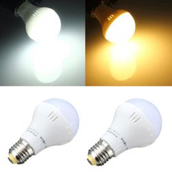 LED крушка E27 7W - 2 цвята на светлината
