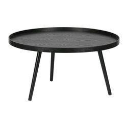 Črna kavna mizica Mesa, Ø 78 cm ZO_98-1E1451