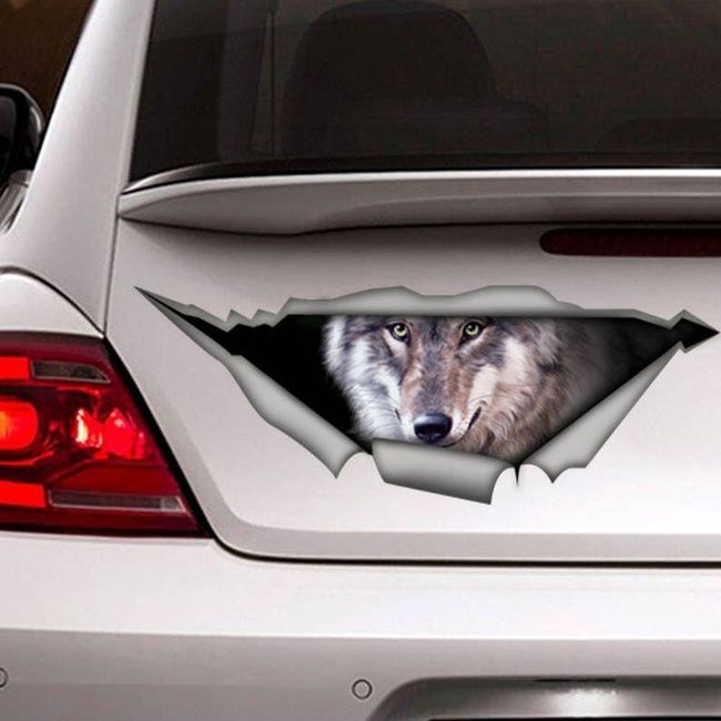 Samolepka na auto Wolf 1
