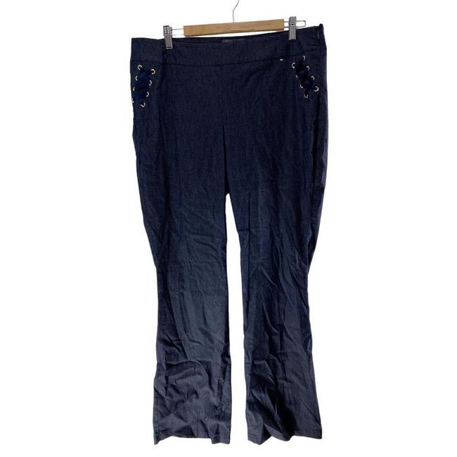 Дамски официален панталон с украса отстрани, CAMOMILLA, сив, Размери: ZO_112787-50 1