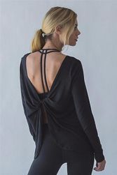 Ženska majica z ohlapnim hrbtom