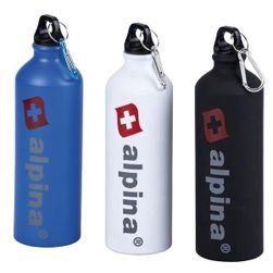 Aluminijska boca za piće s karabinerom 750ml - nasumična boja ZO_XDED002049